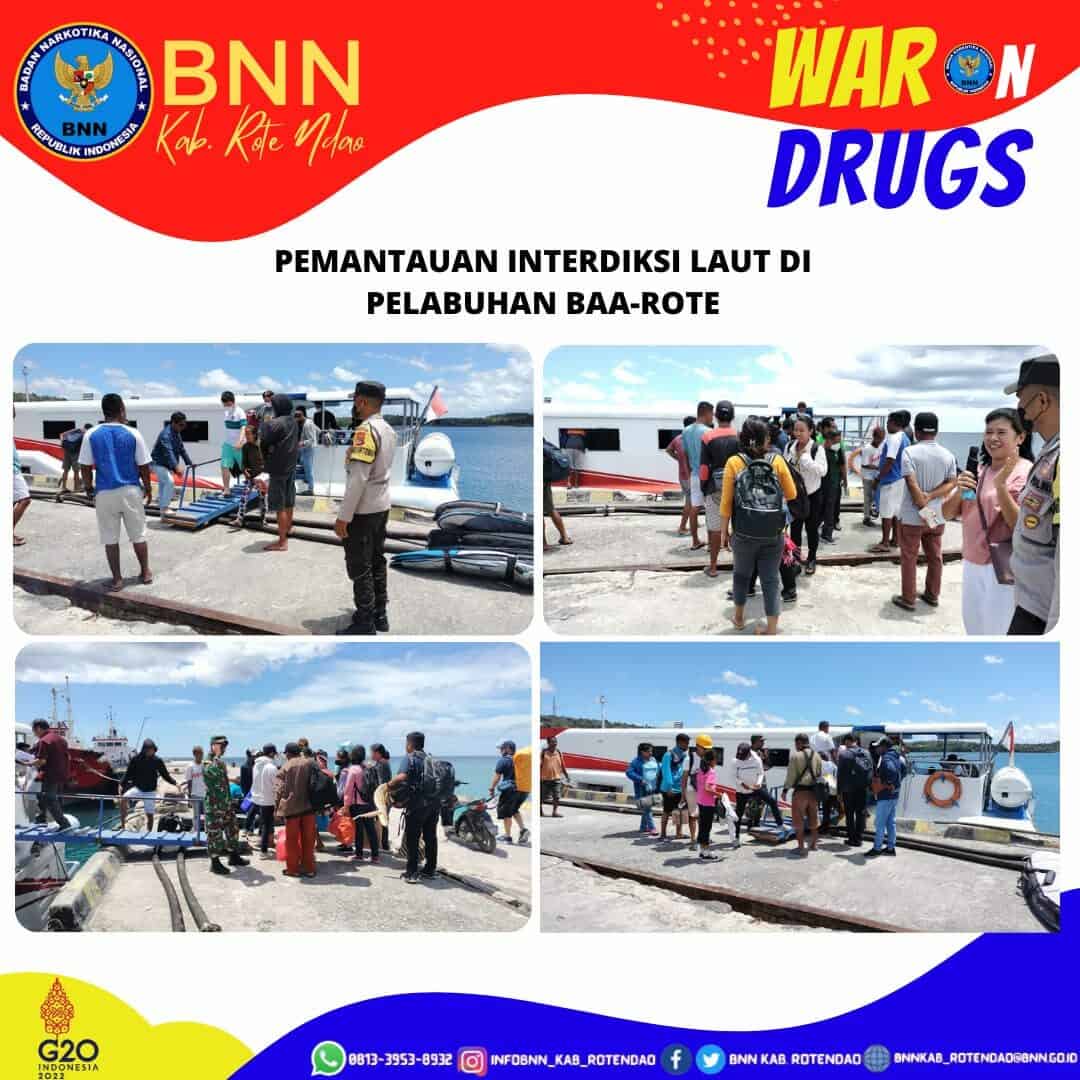 Seksi Pemberantasan Melaksanakan Pemantauan Interdiksi Laut di Pelabuhan Laut Baa - Rote Ndao Seksi Pemberantasan Melaksanakan Pemantauan Interdiksi Laut di Pelabuhan Laut Baa – Rote Ndao