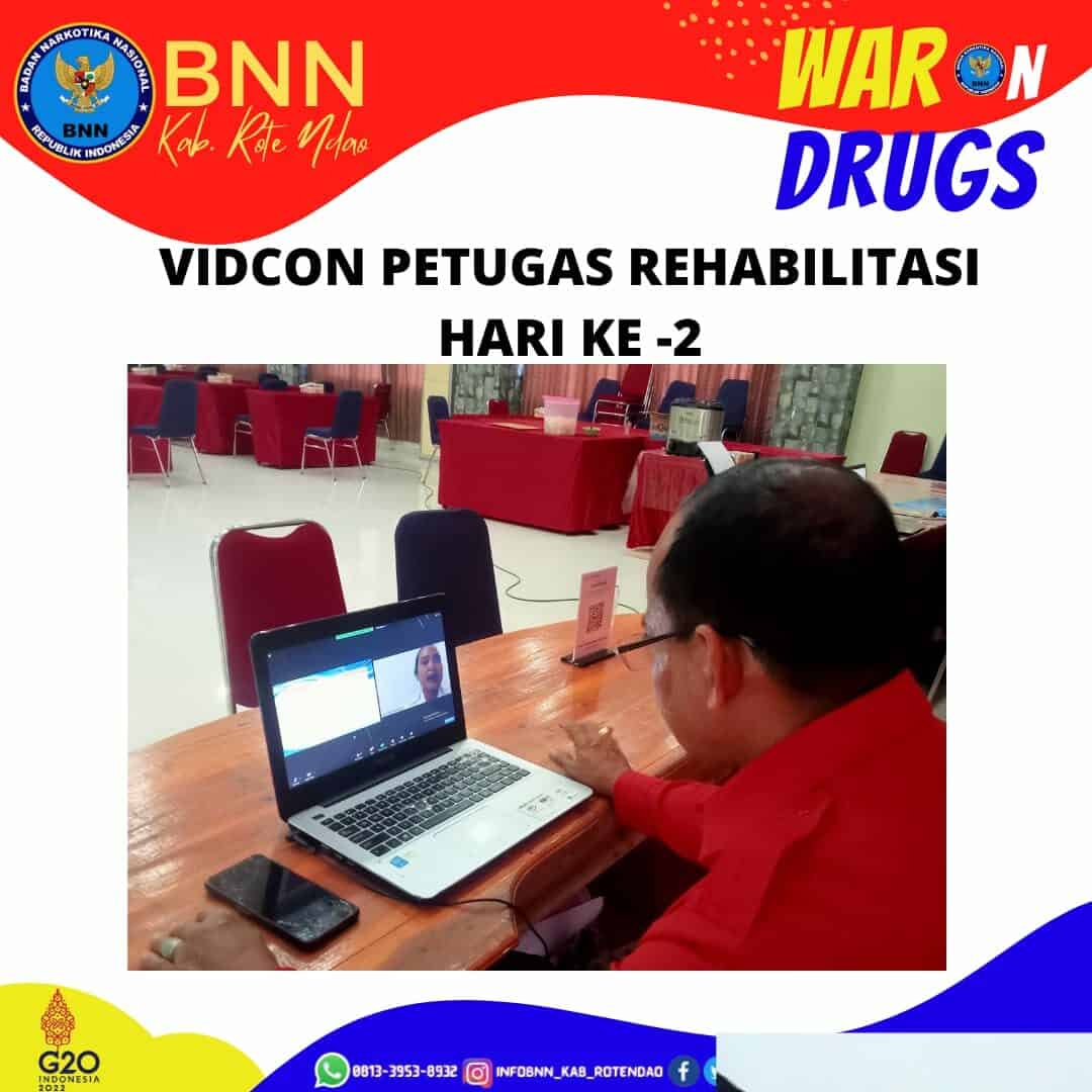 Vidcon Petugas Rehabilitasi Hari ke-2. Vidcon Petugas Rehabilitasi Hari ke-2.