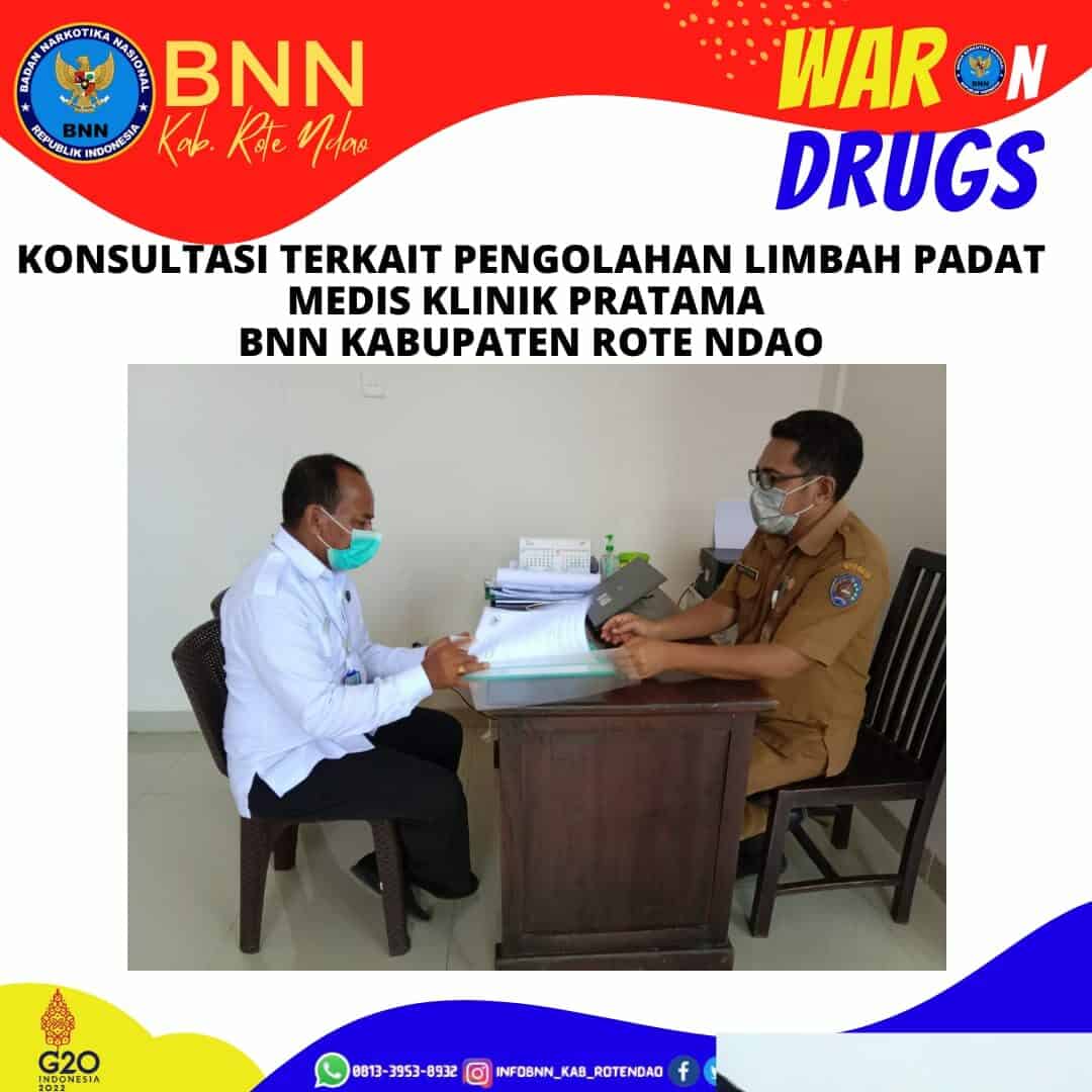 Konsultasi dengan RSU.D.Baa terkait pengolahan limbah Padat Medis Klinik Pratama Konsultasi dengan RSU.D.Baa terkait pengolahan limbah Padat Medis Klinik Pratama