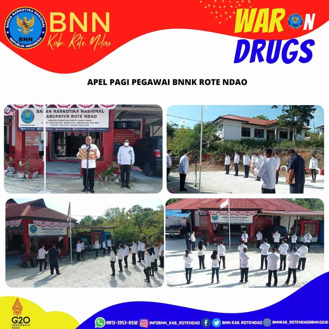 Apel Pagi Pegawai BNNK Rote Ndao Apel Pagi Pegawai BNNK Rote Ndao