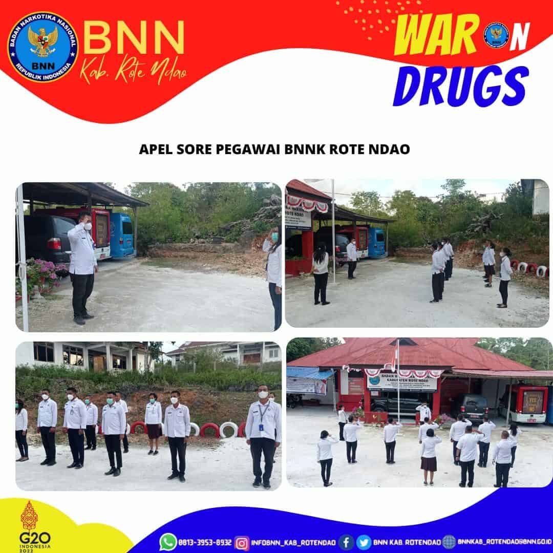 Apel Sore Pegawai BNNK Rote Ndao Apel Sore Pegawai BNNK Rote Ndao