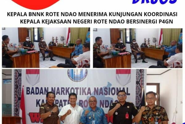Kepala BNNK Rote Ndao menerima Kunjungan Koordinasi Kepala Kejaksaan Negeri Rote Ndao, Bersinergi P4GN Kepala BNNK Rote Ndao menerima Kunjungan Koordinasi Kepala Kejaksaan Negeri Rote Ndao, Bersinergi P4GN