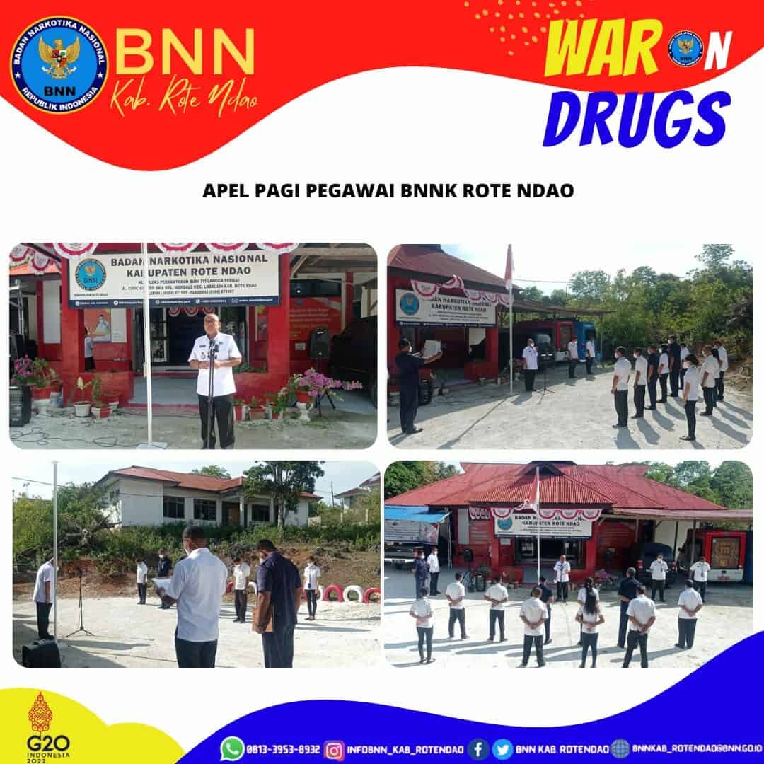 Apel Pagi Pegawai BNNK Rote Ndao Apel Pagi Pegawai BNNK Rote Ndao
