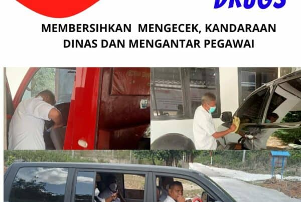 Pembersihan Kendaraan Dinas dan Pengantaran Pegawai