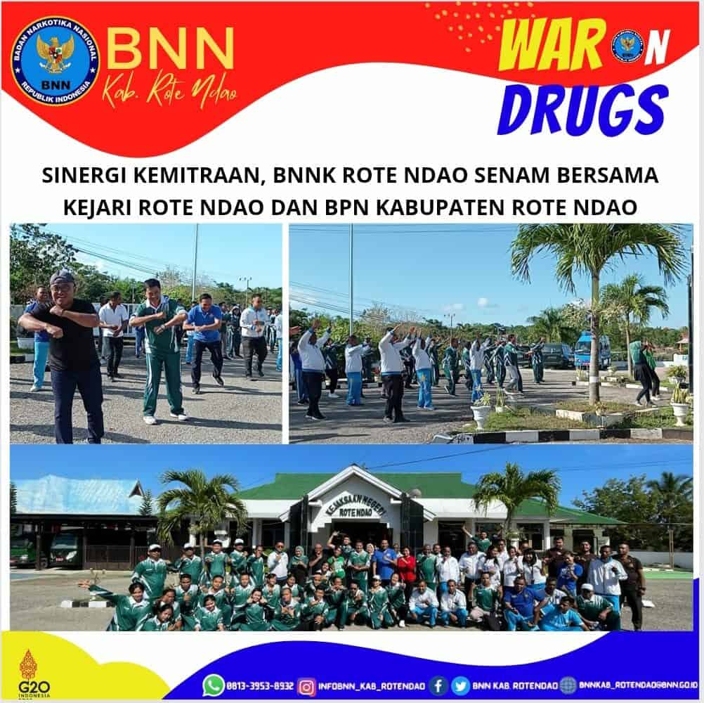 Konten Senam Bersama BNNK Rote Ndao dan Kajari Rote Ndao Senam Bersama BNNK Rote Ndao dan Kajari Rote Ndao
