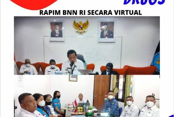 Rapim BNN RI Secara Virtual Rapim BNN RI Secara Virtual