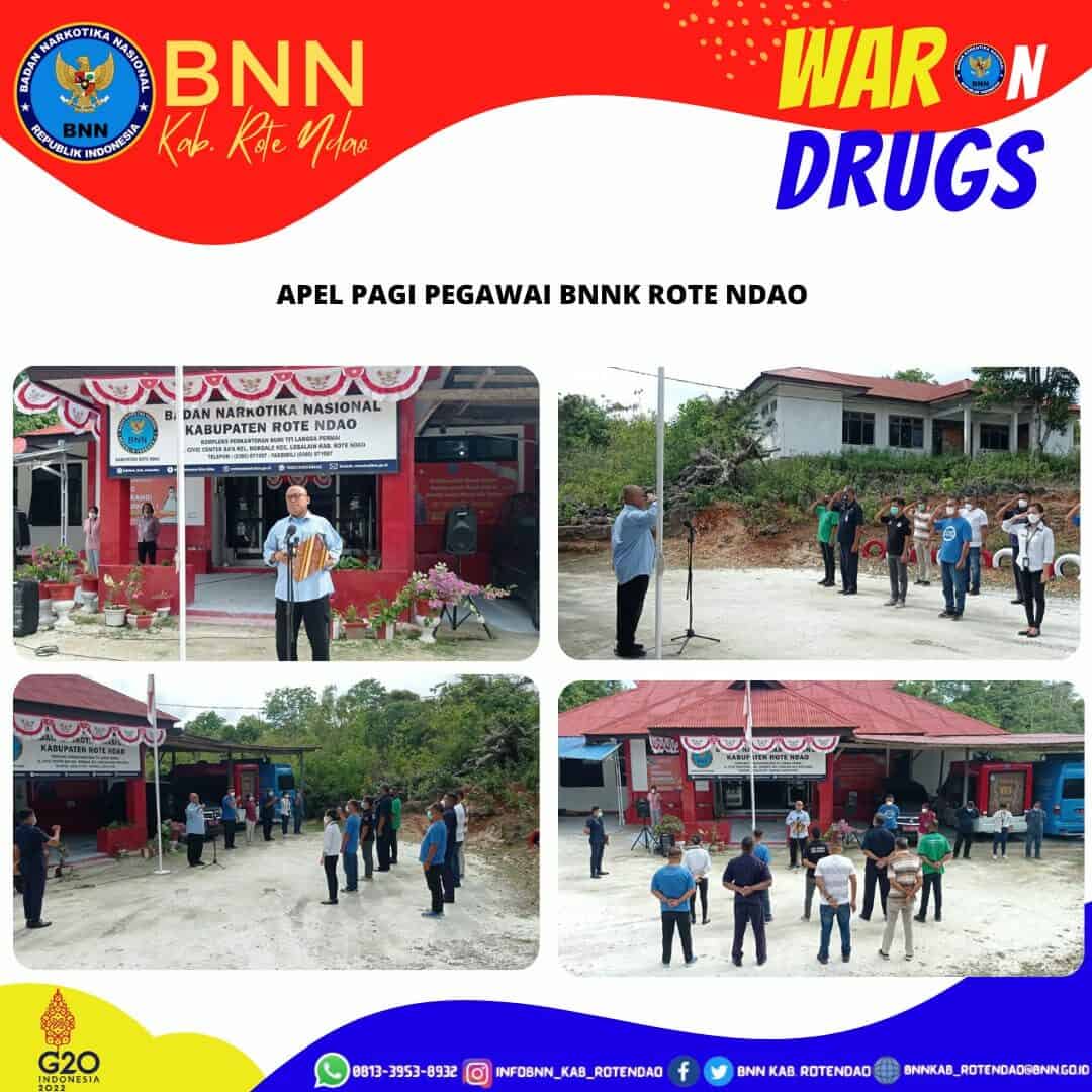 Apel Pagi Pegawai BNNK Rote Ndao Apel Pagi Pegawai BNNK Rote Ndao
