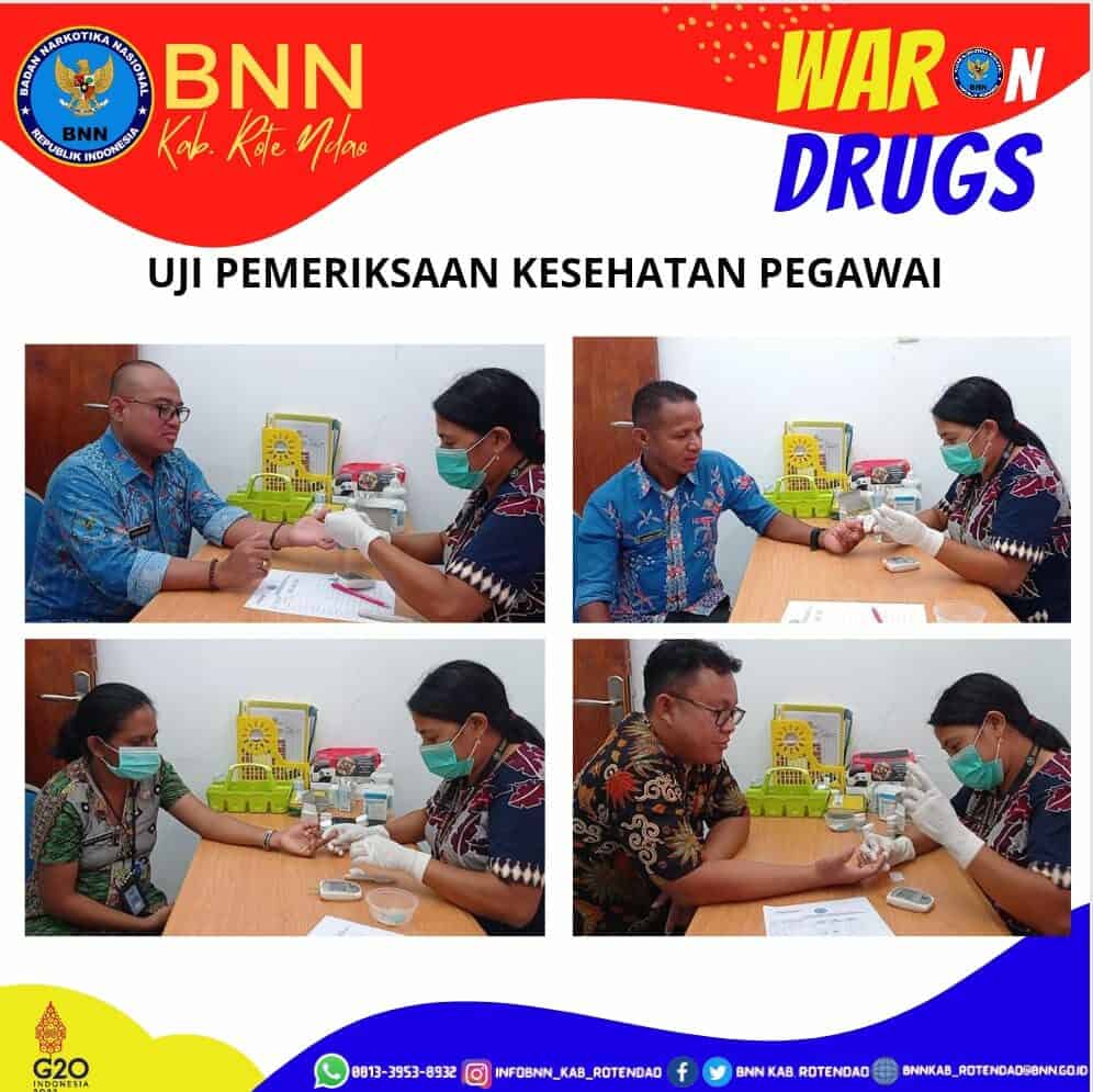 BNNK Rote Ndao Melaksanakan Uji dan Pemeriksaan Kesehatan Pegawai Konsep Otomatis