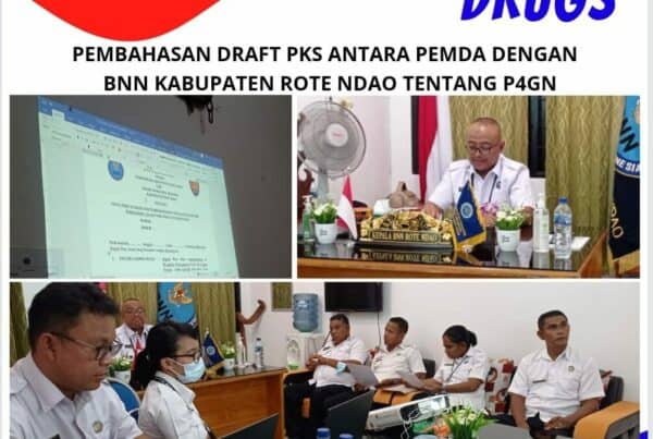 Rapat Pembahasan Draft Perjanjian Kerja Sama Antara Pemda dengan BNNK Rote Ndao tentang P4GN Rapat Pembahasan Draft Perjanjian Kerja Sama Antara Pemda dengan BNNK Rote Ndao tentang P4GN