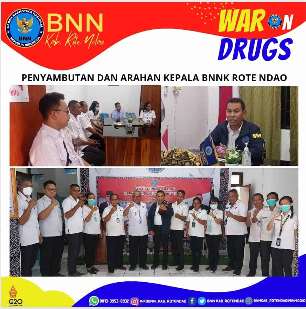 Penyambutan dan Arahan Kepala BNNK Rote Ndao Penyambutan dan Arahan Kepala BNNK Rote Ndao