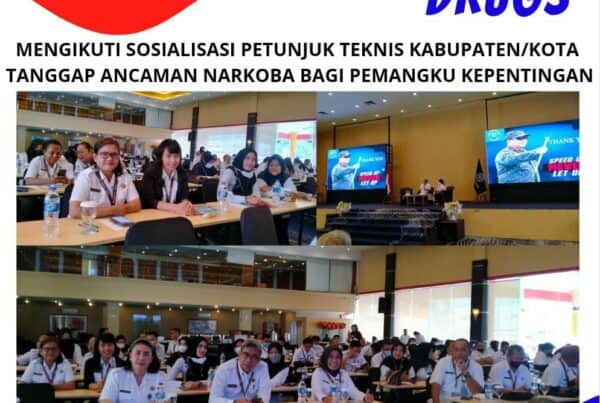 Mengikuti Sosialisasi Petunjuk Teknis Kabupaten/Kota Tanggap Ancaman Narkoba bagi Pemangku Kepentingan Mengikuti Sosialisasi Petunjuk Teknis Kabupaten/Kota Tanggap Ancaman Narkoba bagi Pemangku Kepentingan