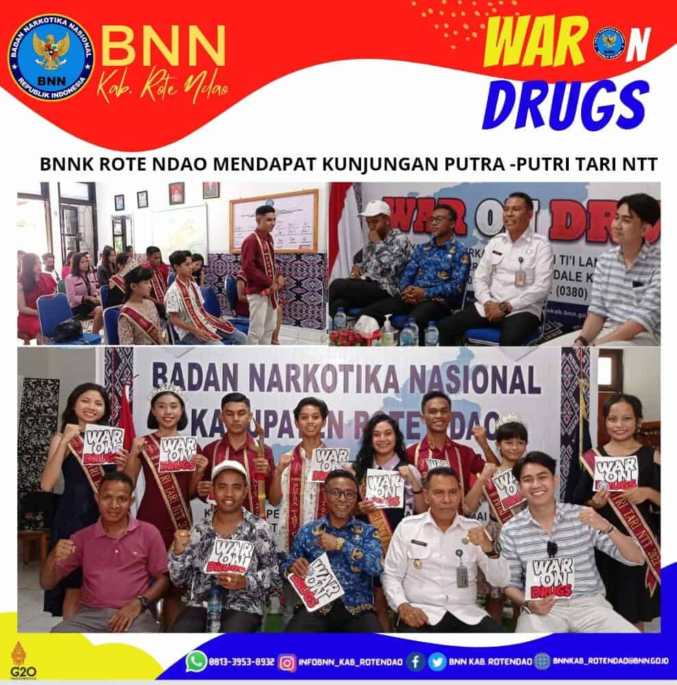 BNNK Rote Ndao Mendapat Kunjungan Putra - Putri Tari NTT BNNK Rote Ndao Mendapat Kunjungan Putra – Putri Tari NTT