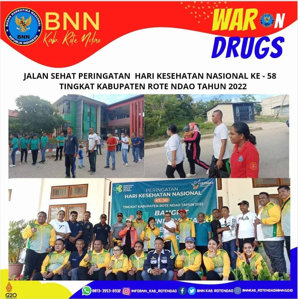 Jalan Sehat Peringatan Hari Kesehatan Nasional Ke - 58 Tingkat Kabupaten Rote Ndao Tahun 2022 Jalan Sehat Peringatan Hari Kesehatan Nasional Ke – 58 Tingkat Kabupaten Rote Ndao Tahun 2022