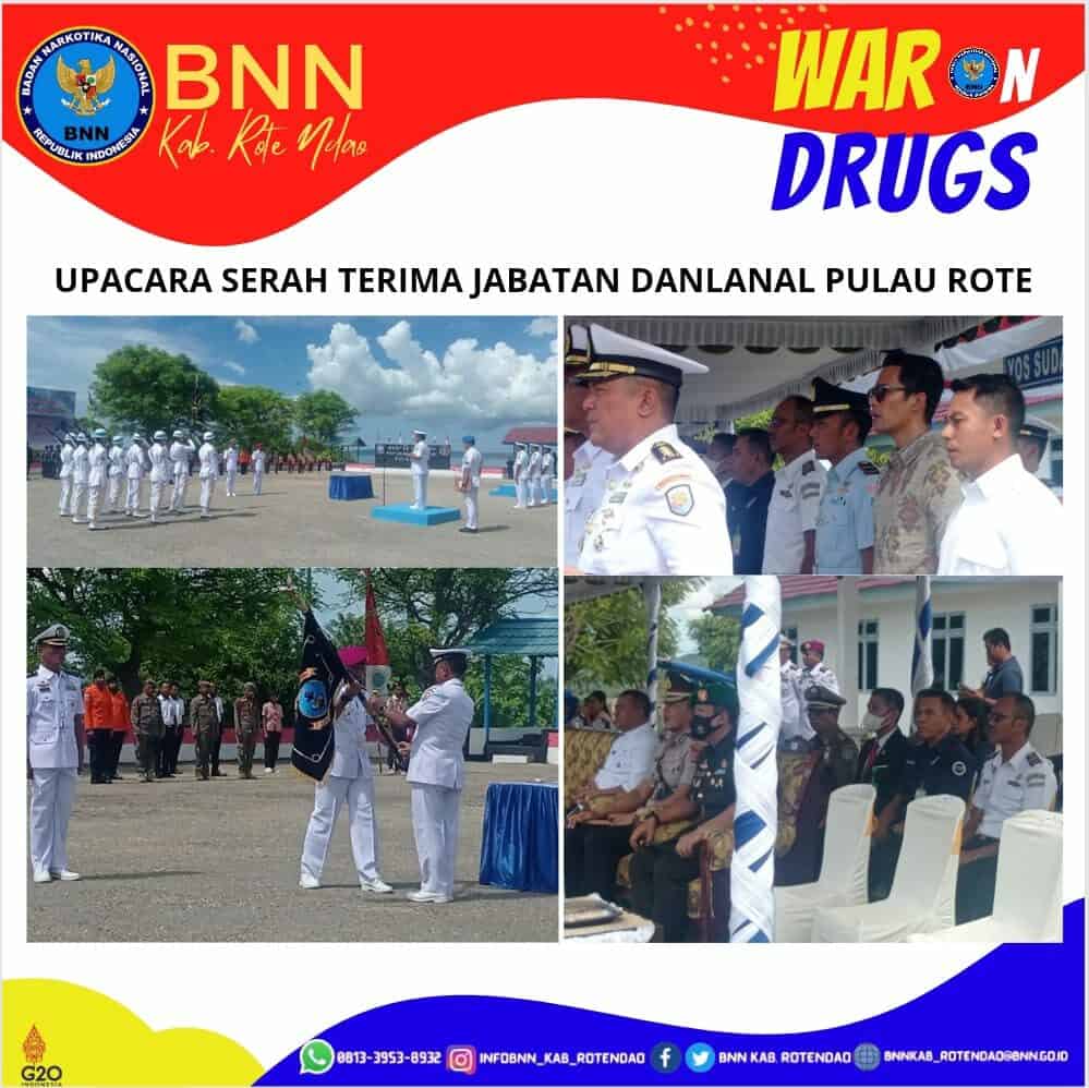 Upacara Serah Terima Jabatan Danlanal Pulau Rote Upacara Serah Terima Jabatan Danlanal Pulau Rote