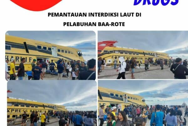 Seksi Pemberantasan Melaksanakan Pemantauan Interdiksi Laut di Pelabuhan Laut Baa – Rote Ndao
