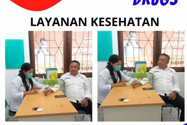 Layanan Kesehatan Berupa Pemeriksaan Tekanan Darah.