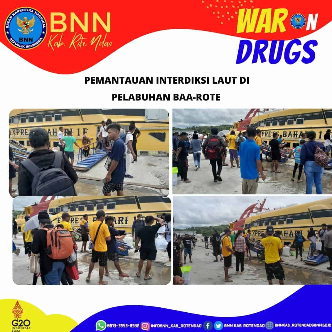 Seksi Pemberantasan Melaksanakan Pemantauan Interdiksi Laut di Pelabuhan Laut Baa - Rote Ndao Seksi Pemberantasan Melaksanakan Pemantauan Interdiksi Laut di Pelabuhan Laut Baa – Rote Ndao