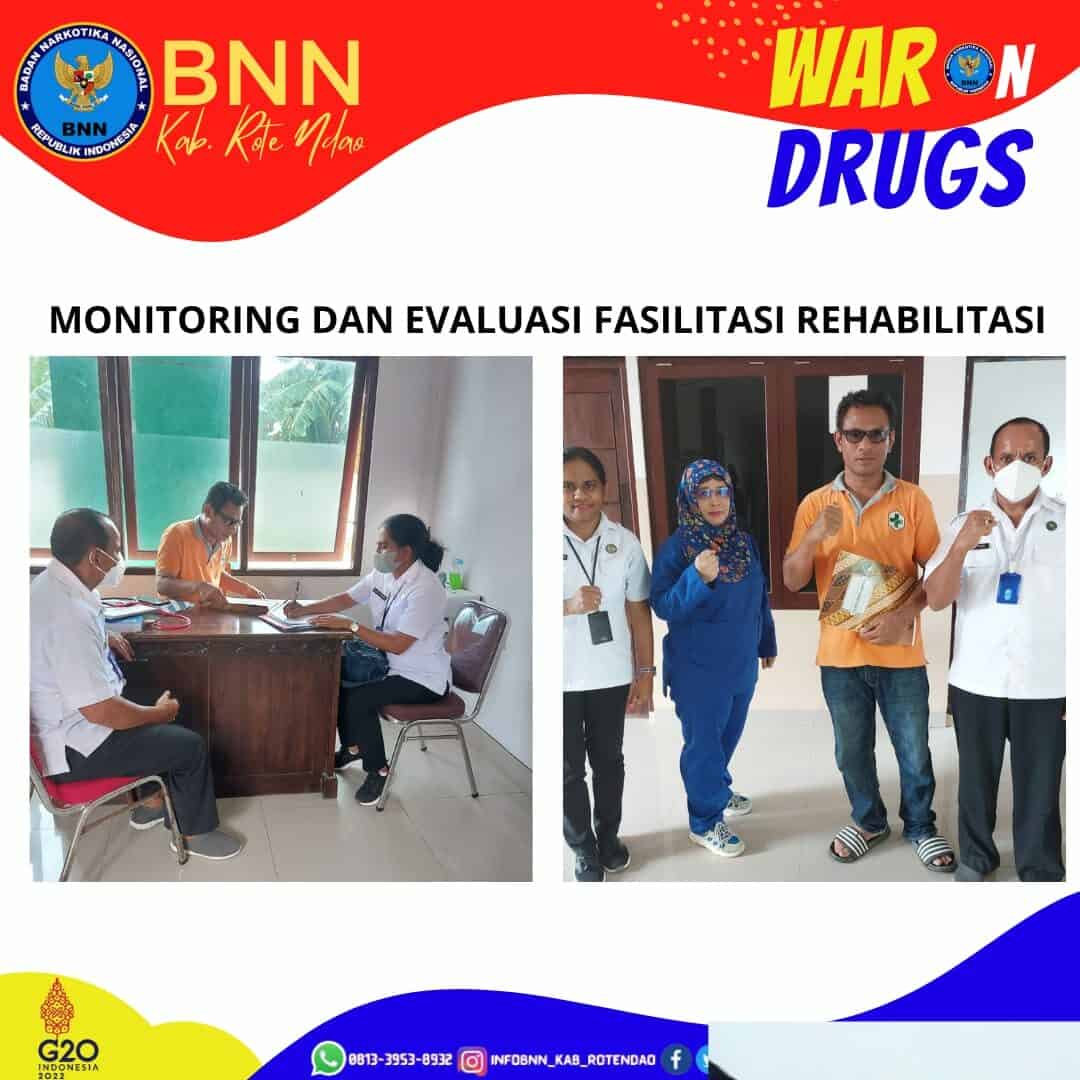 Monitoring dan Evaluasi Fasilitasi Rehabilitasi