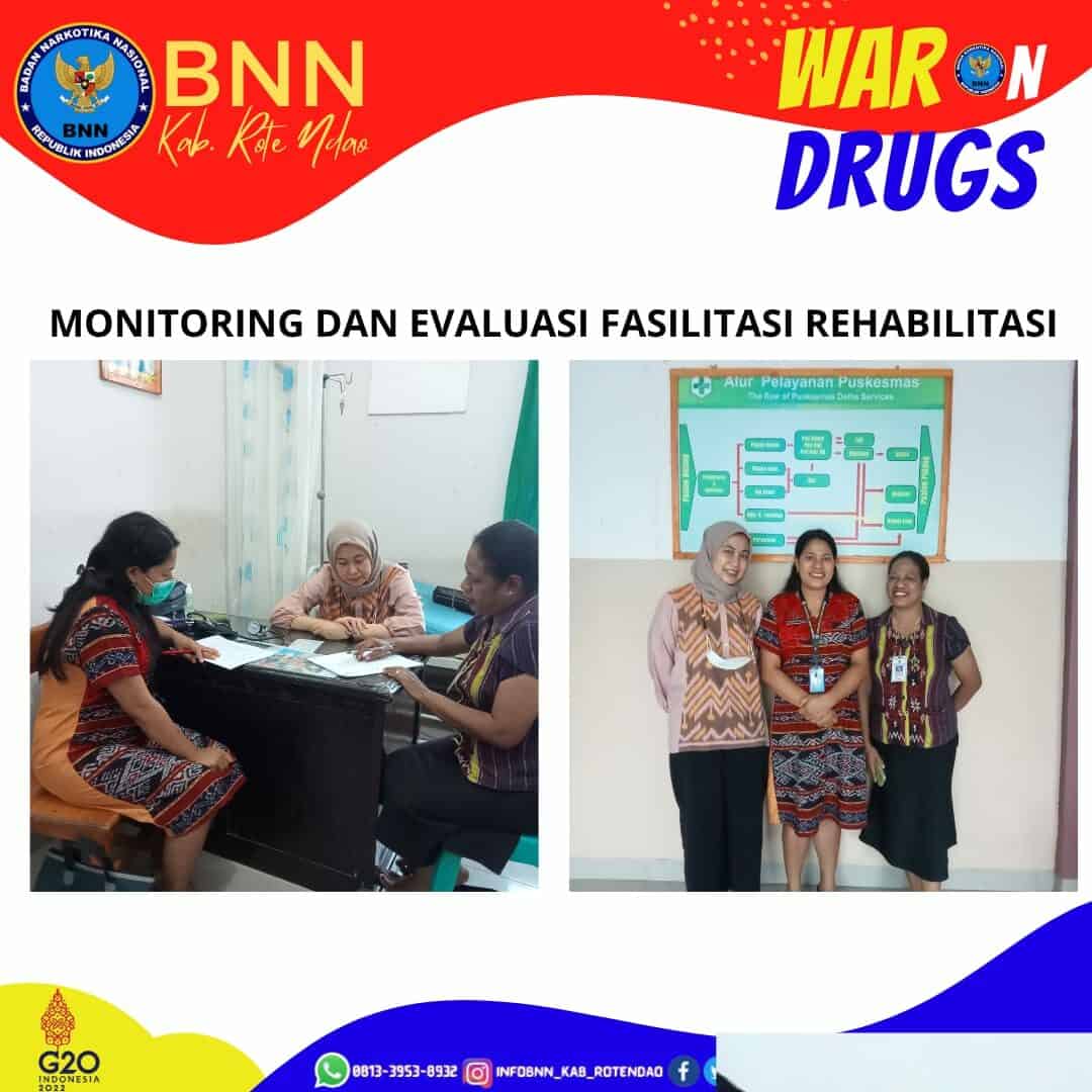 Monitoring dan Evaluasi Fasilitasi Rehabilitasi Monitoring dan Evaluasi Fasilitasi Rehabilitasi