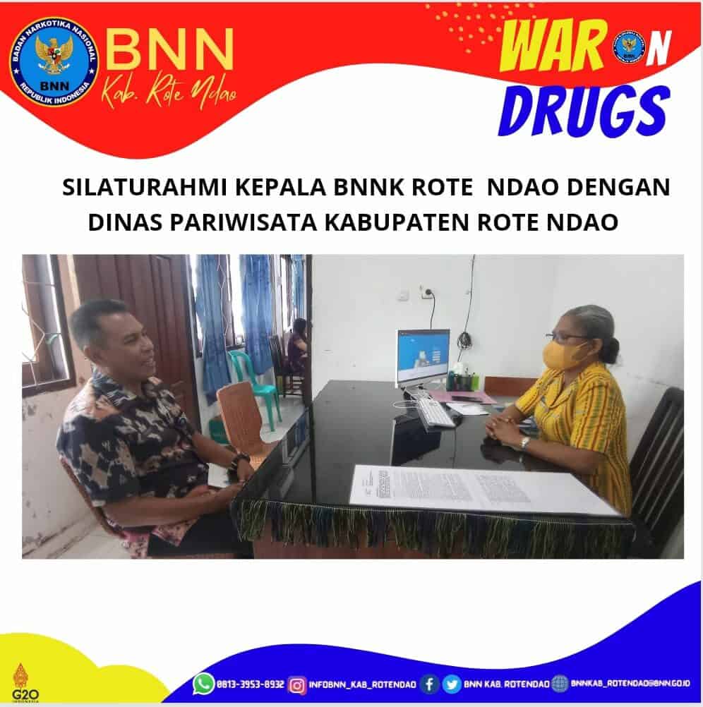 Silaturahmi Kepala BNNK Rote Ndao ke Dinas Pariwisata Kabupaten Rote Ndao Silaturahmi Kepala BNNK Rote Ndao ke Dinas Pariwisata Kabupaten Rote Ndao