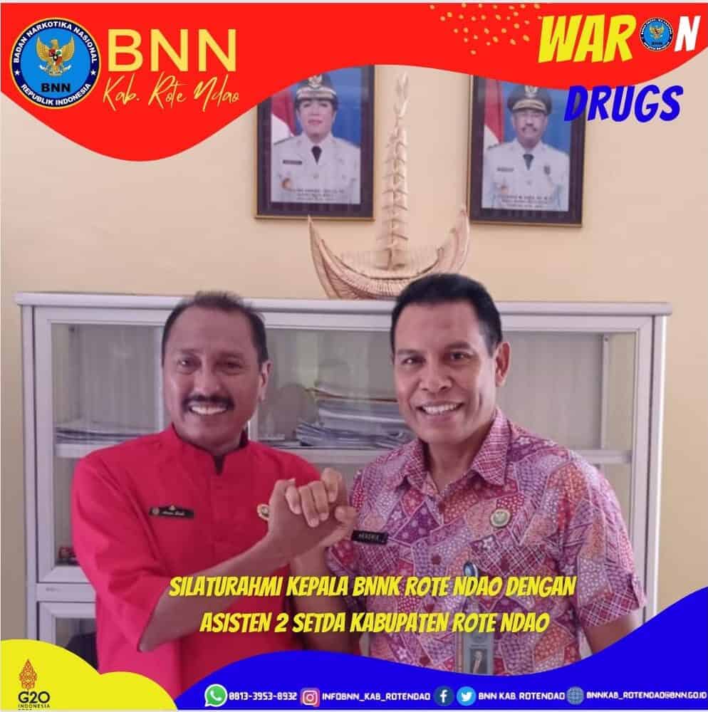 Silaturahmi Kepala BNNK Rote Ndao dengan Asisten 2 Setda Kabupaten Rote Ndao Silaturahmi Kepala BNNK Rote Ndao dengan Asisten 2 Setda Kabupaten Rote Ndao