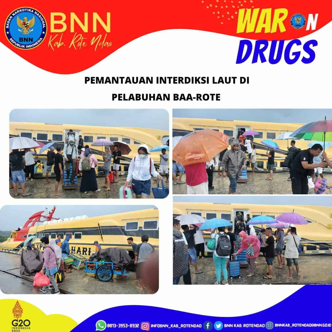 Seksi Pemberantasan Melaksanakan Pemantauan Interdiksi Laut di Pelabuhan Laut Baa - Rote Ndao Seksi Pemberantasan Melaksanakan Pemantauan Interdiksi Laut di Pelabuhan Laut Baa – Rote Ndao