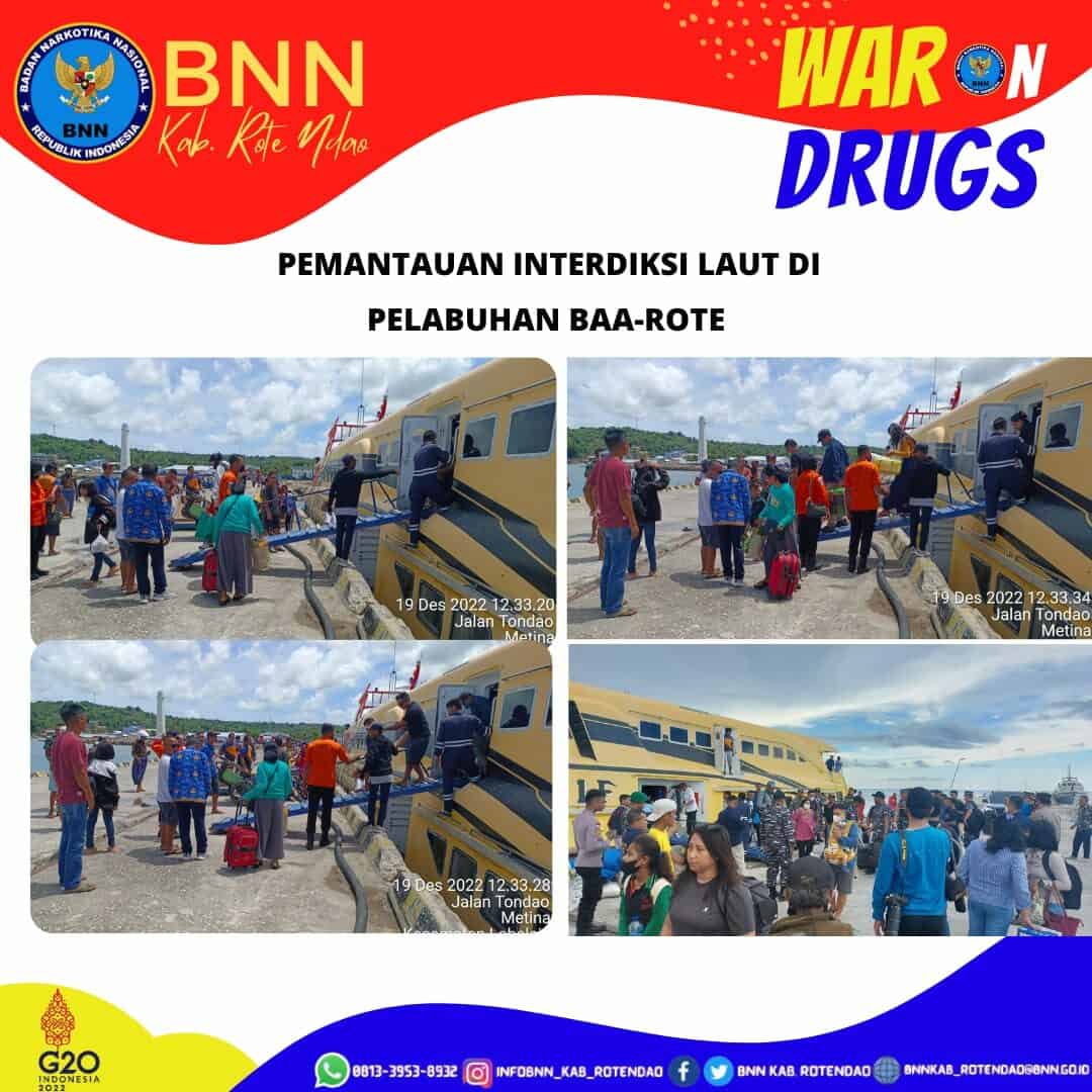 Seksi Pemberantasan Melaksanakan Pemantauan Interdiksi Laut di Pelabuhan Laut Baa - Rote Ndao Seksi Pemberantasan Melaksanakan Pemantauan Interdiksi Laut di Pelabuhan Laut Baa – Rote Ndao