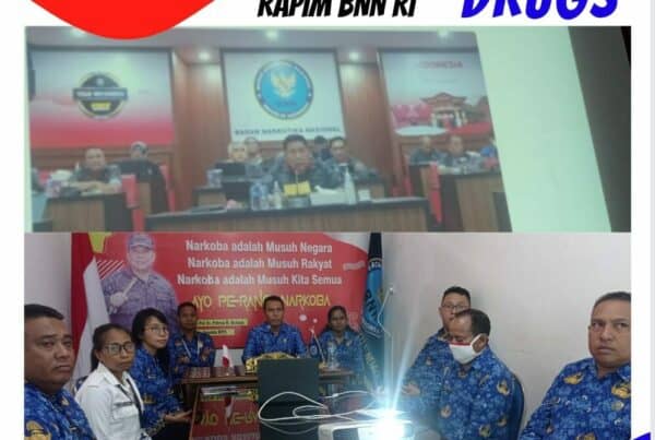 Rapim BNN RI Secara Virtual