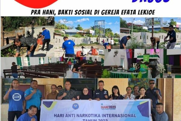 Pra HANI, Bakti Sosial di Gereja Efata Lekieoen