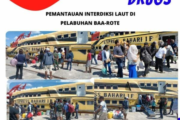 Seksi Pemberantasan Melaksanakan Pemantauan Interdiksi Laut di Pelabuhan Laut Baa – Rote Ndao