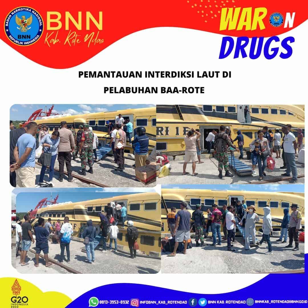 Seksi Pemberantasan Melaksanakan Pemantauan Interdiksi Laut di Pelabuhan Laut Baa - Rote Ndao Seksi Pemberantasan Melaksanakan Pemantauan Interdiksi Laut di Pelabuhan Laut Baa – Rote Ndao