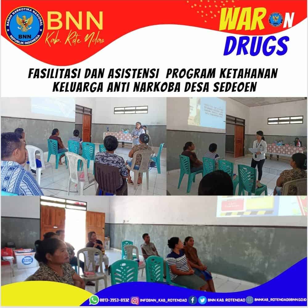 Fasilitasi dan Asistensi Pelaksanaan Advokasi Program Ketahanan Keluarga Anti Narkoba Berbasis Sumber Daya Pembangunan Desa Sedeoen Fasilitasi dan Asistensi Pelaksanaan Advokasi Program Ketahanan Keluarga Anti Narkoba Berbasis Sumber Daya Pembangunan Desa Sedeoen