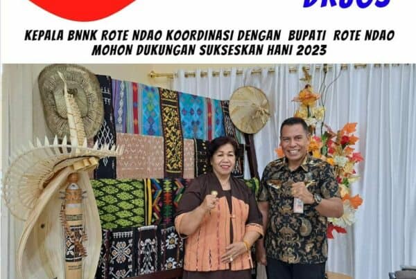 Kepala BNNK Rote Ndao koordinasi dengan Bupati Rote Ndao mohon dukungan Sukseskan HANI 2023. Kepala BNNK Rote Ndao koordinasi dengan Bupati Rote Ndao mohon dukungan Sukseskan HANI 2023.