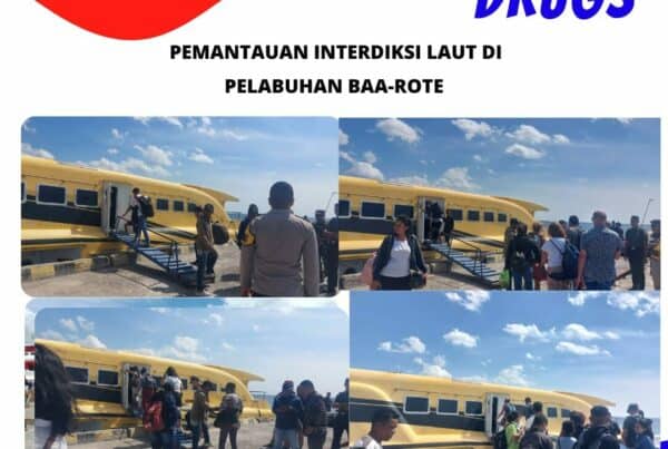 Seksi Pemberantasan Melaksanakan Pemantauan Interdiksi Laut di Pelabuhan Laut Baa – Rote Ndao
