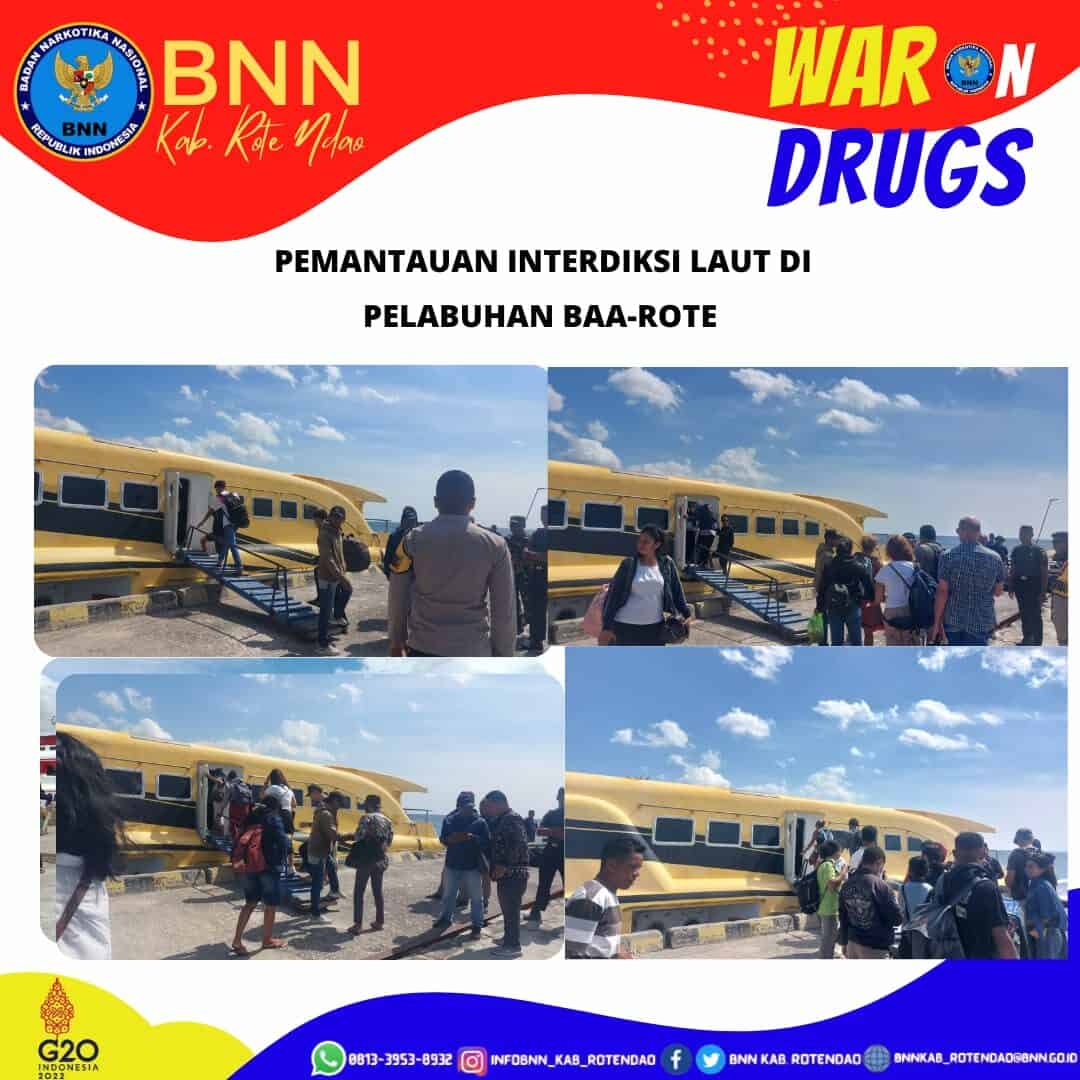 Seksi Pemberantasan Melaksanakan Pemantauan Interdiksi Laut di Pelabuhan Laut Baa - Rote Ndao Seksi Pemberantasan Melaksanakan Pemantauan Interdiksi Laut di Pelabuhan Laut Baa – Rote Ndao