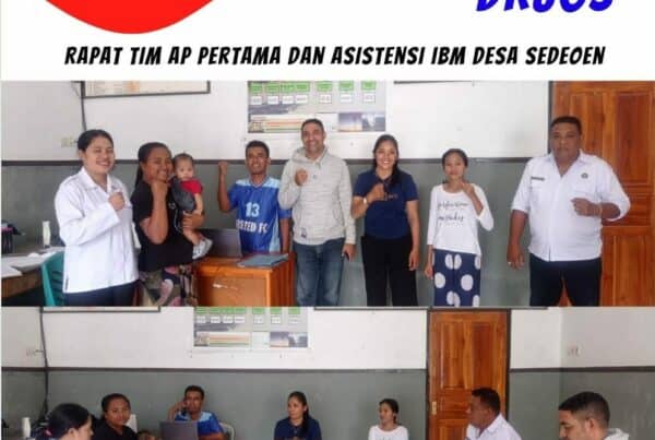 Rapat Tim AP Pertama Asistensi IBM Desa Sedeoen