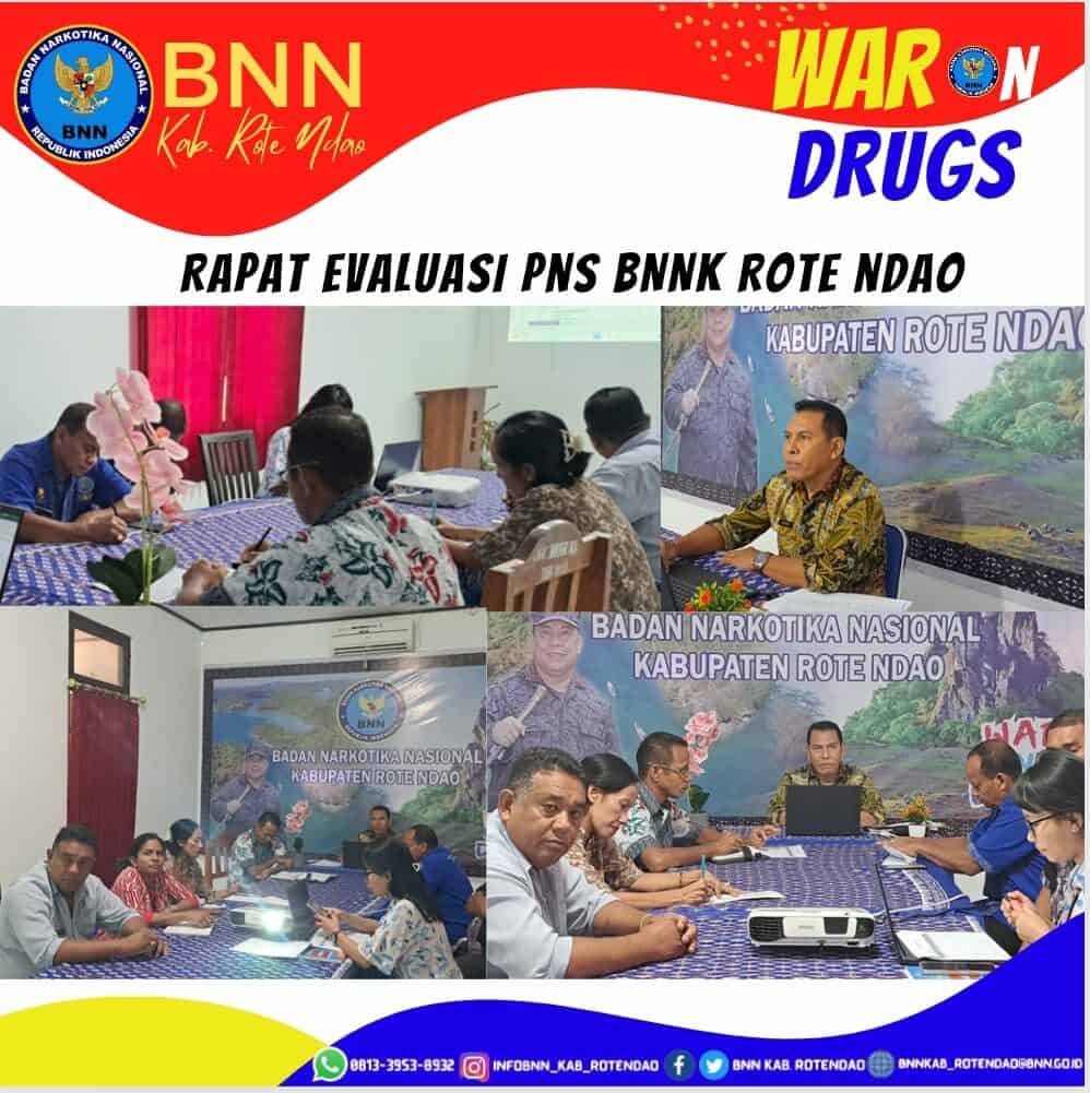 Rapat Evaluasi PNS BNNK Rote Ndao Rapat Evaluasi PNS BNNK Rote Ndao