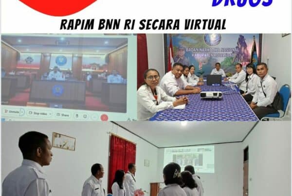 Rapat Pimpinan BNN RI Secara Virtual Rapat Pimpinan BNN RI Secara Virtual