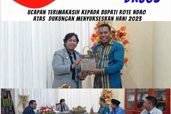 Ucapan Terimakasih Kepala BNNK Rote Ndao kepada Bupati Rote Ndao atas dukungan sukseskan HANI 2023 Ucapan Terimakasih Kepala BNNK Rote Ndao kepada Bupati Rote Ndao atas dukungan sukseskan HANI 2023