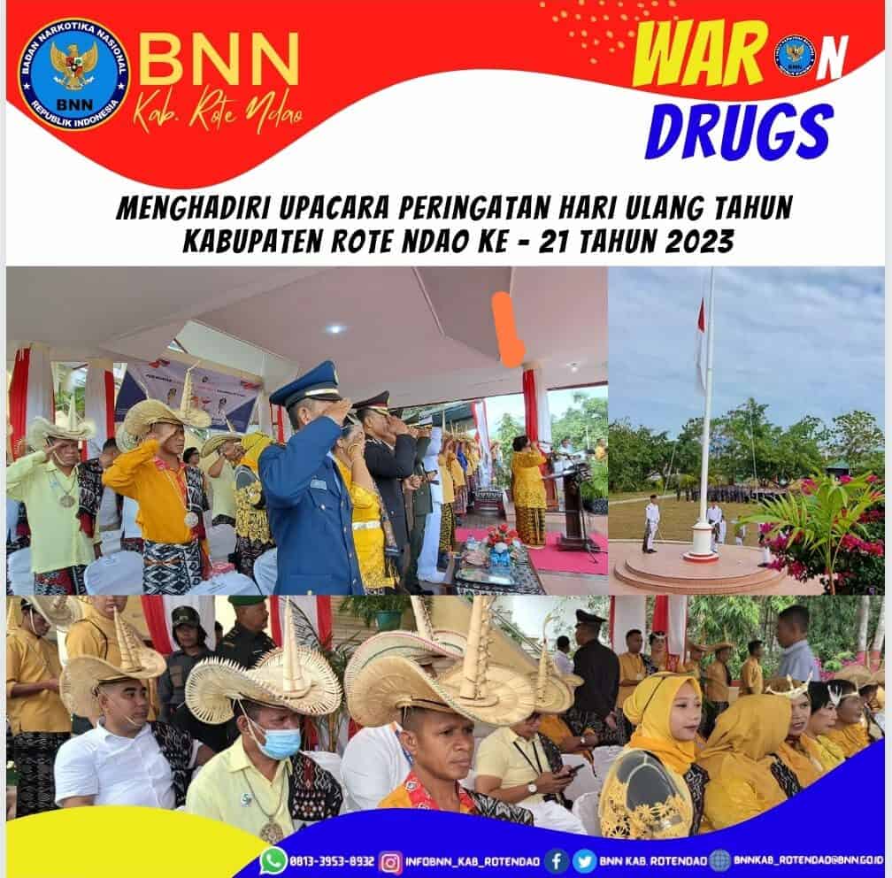 Upacara Peringatan Hari Ulang Tahun Kabupaten Rote Ndao ke – 21 Tahun 2023 Upacara Peringatan Hari Ulang Tahun Kabupaten Rote Ndao ke – 21 Tahun 2023