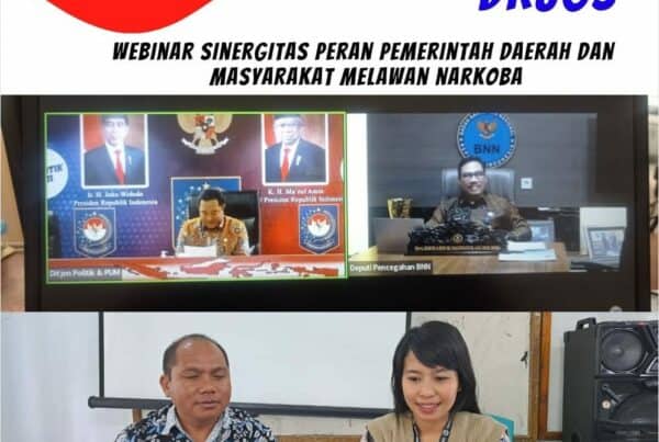 Webinar Sinergitas Peran Pemerintah Daerah dan Masyarakat Melawan Narkoba