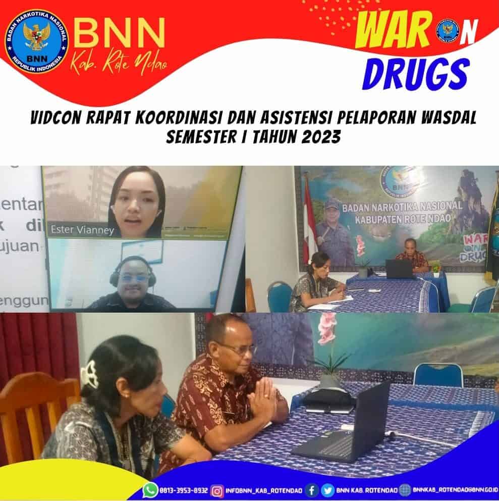 Vidcon Rapat Koordinasi dan Asistensi Pelaporan Wasdal Semester I Tahun 2023 Vidcon Rapat Koordinasi dan Asistensi Pelaporan Wasdal Semester I Tahun 2023