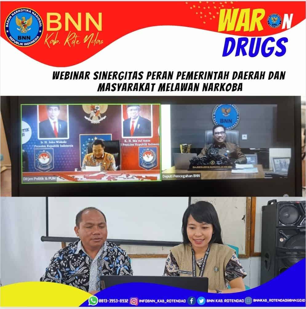 Webinar Sinergitas Peran Pemerintah Daerah dan Masyarakat Melawan Narkoba Webinar Sinergitas Peran Pemerintah Daerah dan Masyarakat Melawan Narkoba