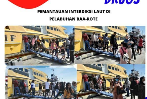 Seksi Pemberantasan Melaksanakan Pemantauan Interdiksi Laut di Pelabuhan Laut Baa – Rote Ndao
