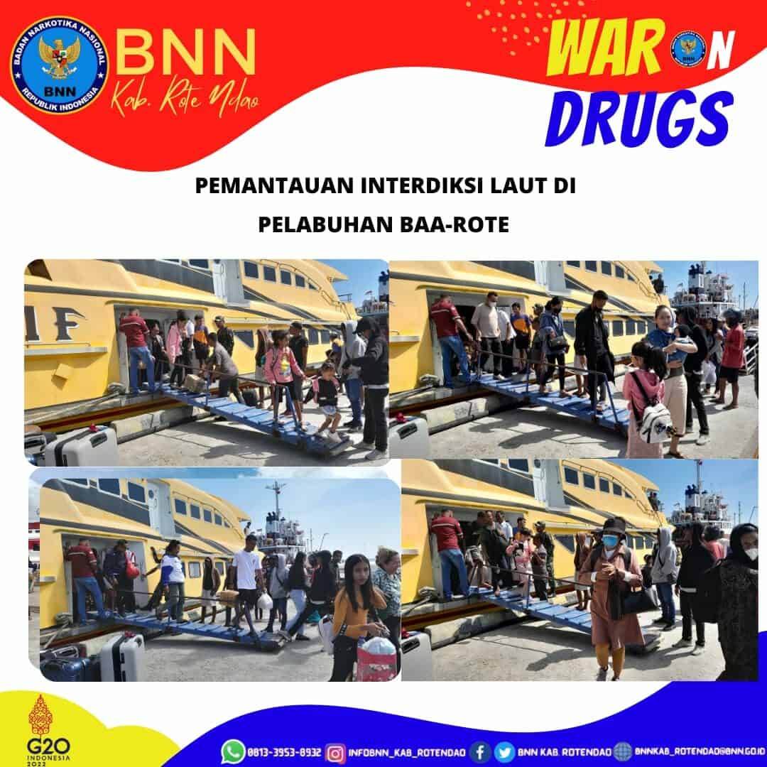 Seksi Pemberantasan Melaksanakan Pemantauan Interdiksi Laut di Pelabuhan Laut Baa - Rote Ndao Seksi Pemberantasan Melaksanakan Pemantauan Interdiksi Laut di Pelabuhan Laut Baa – Rote Ndao
