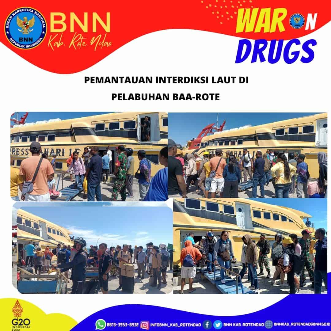 Seksi Pemberantasan Melaksanakan Pemantauan Interdiksi Laut di Pelabuhan Laut Baa - Rote Ndao Seksi Pemberantasan Melaksanakan Pemantauan Interdiksi Laut di Pelabuhan Laut Baa – Rote Ndao