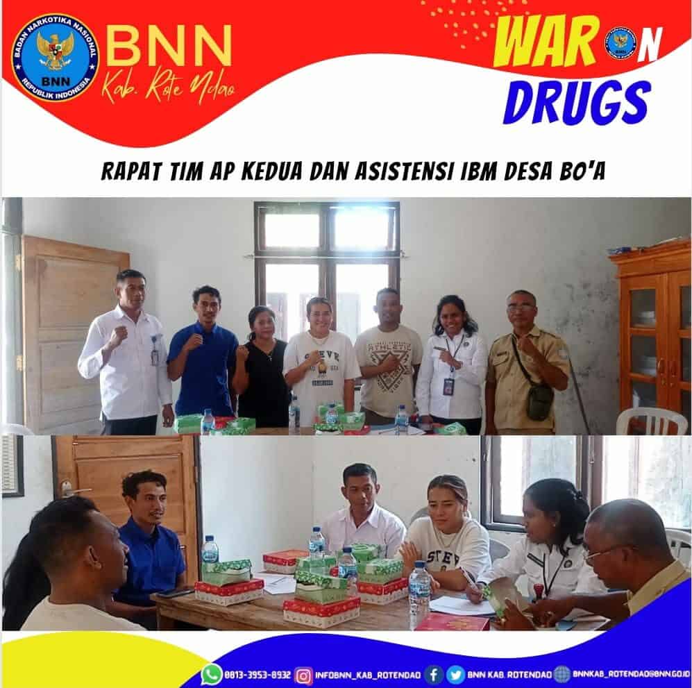 Rapat Tim AP kedua dan Asistensi IBM Desa Bo’a Rapat Tim AP kedua dan Asistensi IBM Desa Bo’a