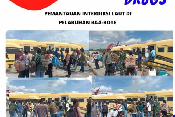 Seksi Pemberantasan Melaksanakan Pemantauan Interdiksi Laut di Pelabuhan Laut Baa – Rote Ndao