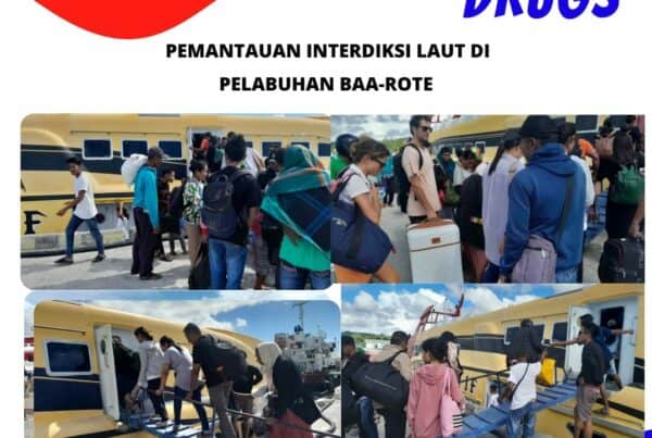 Seksi Pemberantasan Melaksanakan Pemantauan Interdiksi Laut di Pelabuhan Laut Baa – Rote Ndao