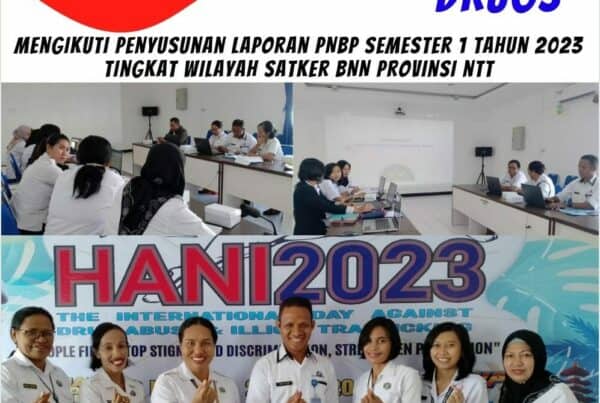 Mengikuti Rapat Penyusunan Laporan PNBP Semester I Tahun 2023 Tingkat Wilayah Satker BNN Provinsi NTT